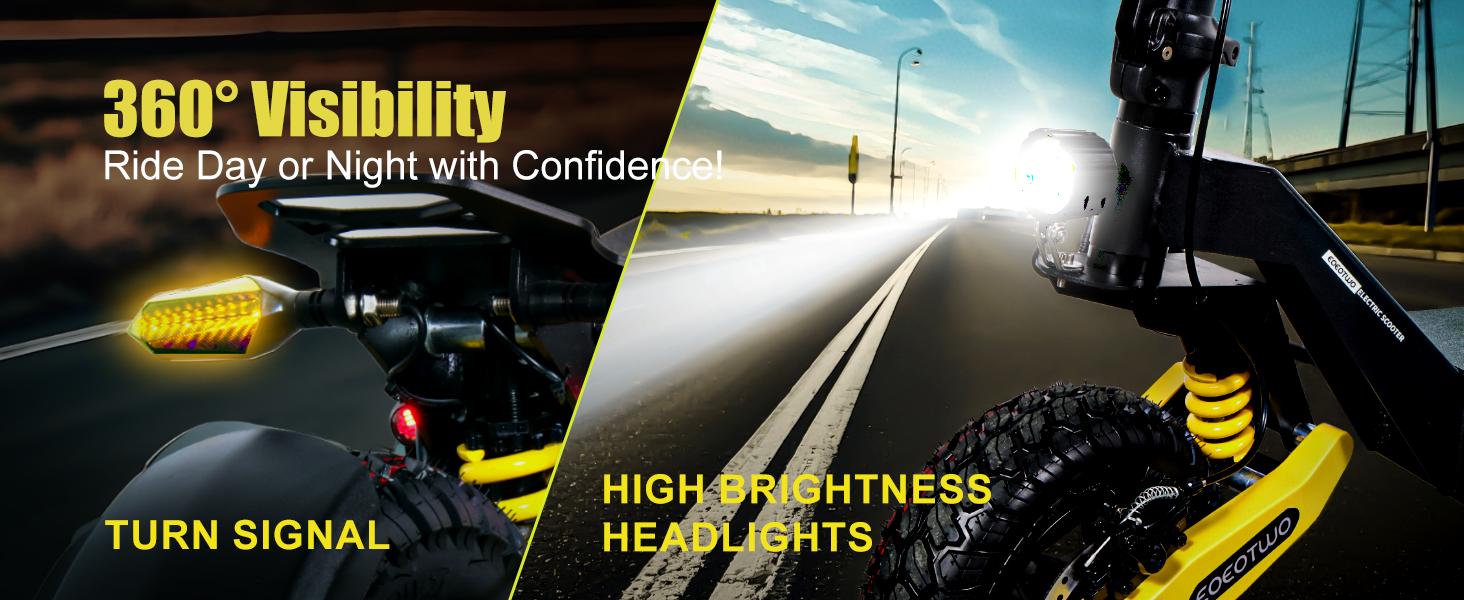 EOEOTWO electric scooter for adults, 25/40 miles long distance, maximum speed of 28 MPH, 1200W electric scooter foldable, 11-inch off-road tires, turn signal lights, double suspension and double brakes EOEOTWO electric scooter for adults, 25/40 miles long distance, maximum speed of 28 MPH, 1200W electric scooter foldable, 11-inch off-road tires, turn signal lights, double suspension and double brakes