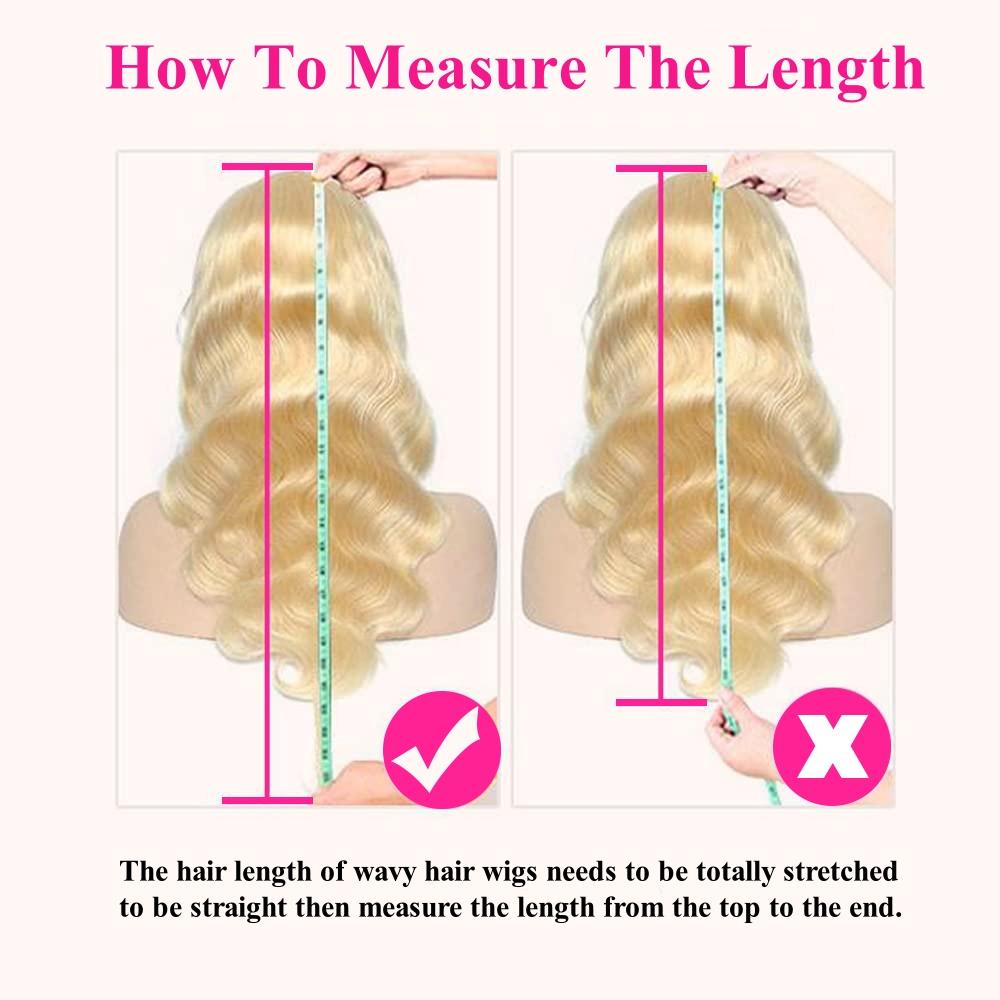 BB Face Blonde 613 Wigs Body Wave Lace Front Wigs 40 Inch 13x6 HD Lace Front Human Hair Wigs Pre Plucked HD Lace Wigs For Women 180 Density