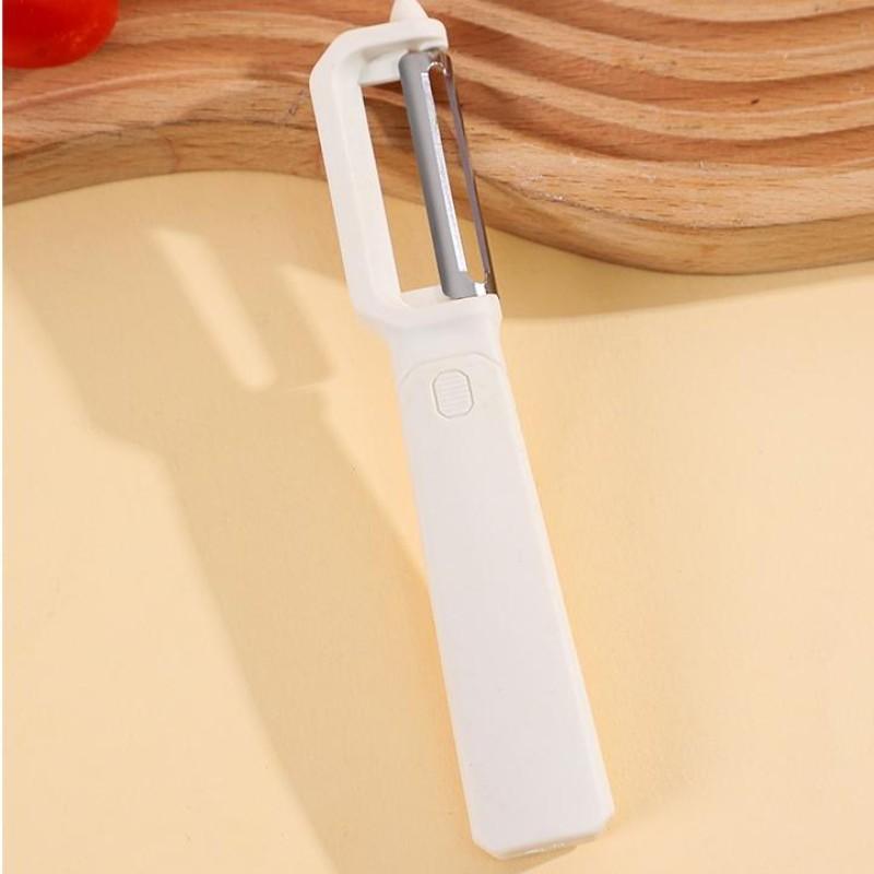 2026 New 2-In-1 Peeler Vegetable Peeler, Multifunction Vegetable Peeler Julienne Peeler for Kitchen, Kitchen Fruit Peeling Chopping Tool, Essential Cooking Accessory for kitchen, Fruit, ginger, Carrot, Veggie, Potatoes Peeler, Good Sturdy (2PCS)