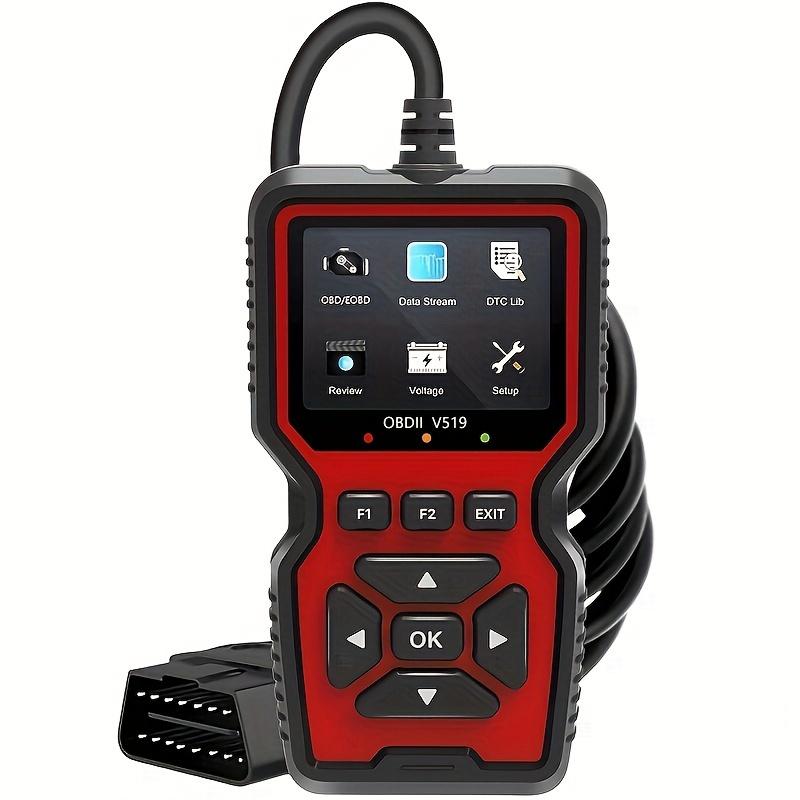 2025 New Powerful OBD2 Scanner Diagnostic Tool - Engine Code Reader, Full OBD2 Features, Reset, Modes 6&8, Suited for DIY Car Owners & Mechanics Voltage Test fathersdaygift