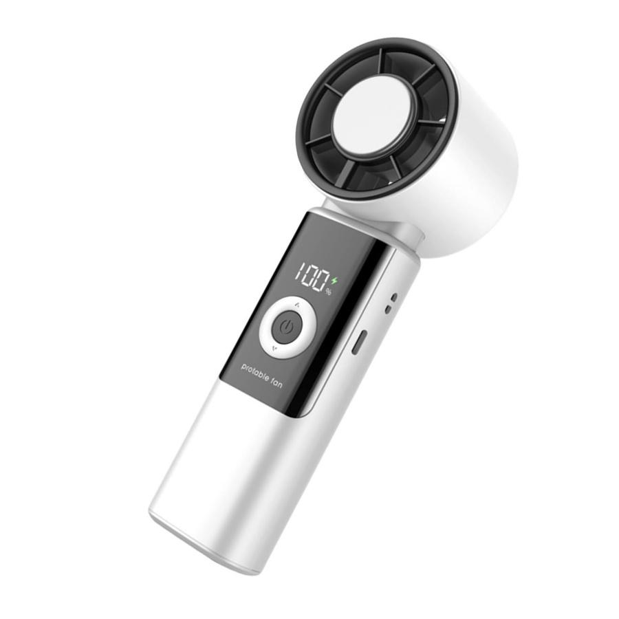 Rechargeable Handheld Fan, Foldable Cooling Device for Outdoor Activities, Portable & Lightweight Design, Ideal for Travel & Work