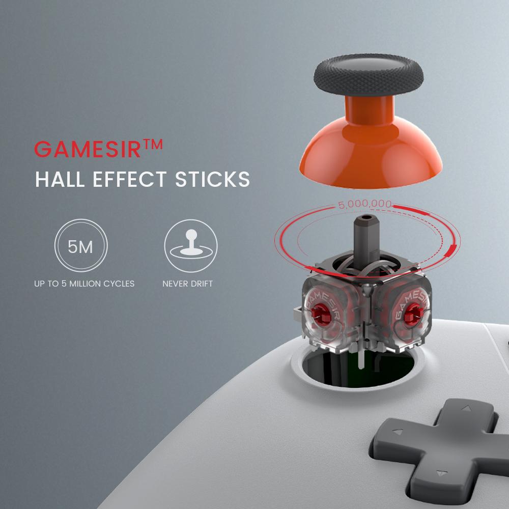 GameSir Nova Lite Multi-Color Wireless Controller - Compatible with PC, Steam, Android, iOS, Switch - Not Compatible with Xbox