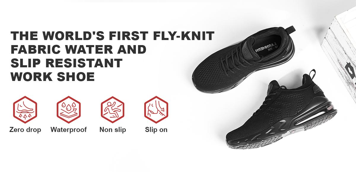 AirWalk Soldier Series Slip & Oil Resistant Chef Shoes | Waterproof & Breathable Mesh | Lightweight Safety Kitchen Work Non-Slip Shoes AirWalk Soldier Series Slip & Oil Resistant Chef Shoes | Waterproof & Breathable Mesh | Lightweight Safety Kitchen Work Non-Slip Shoes