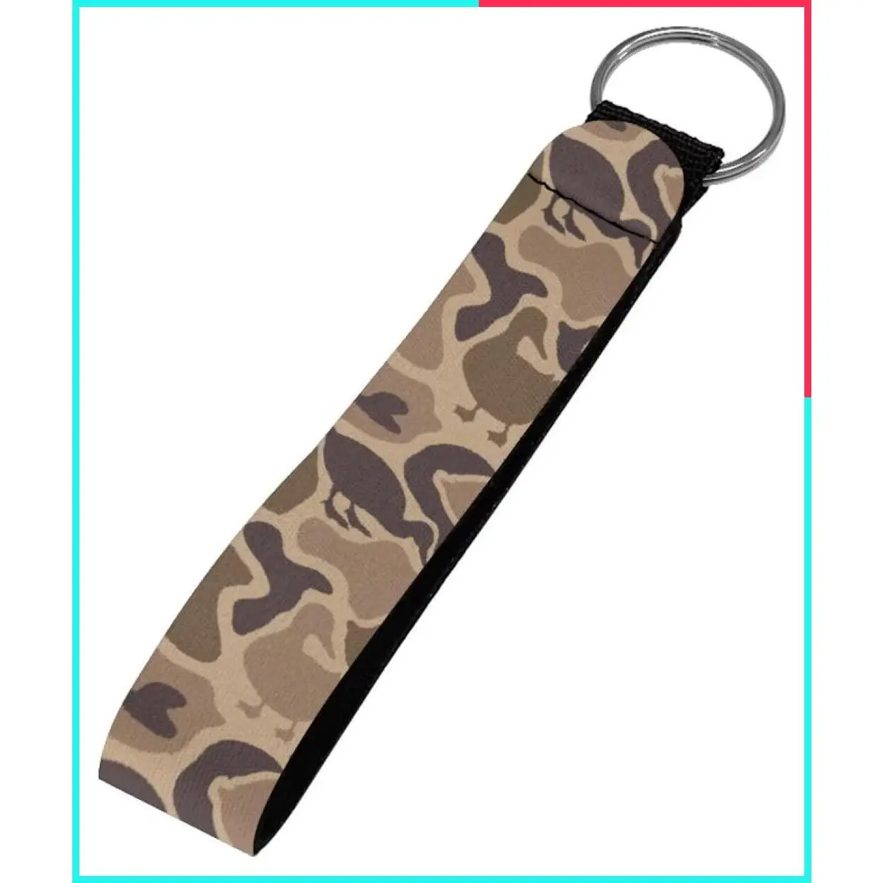 Keychain Wristlet Strap Hand Wrist Lanyard Keyring Holder