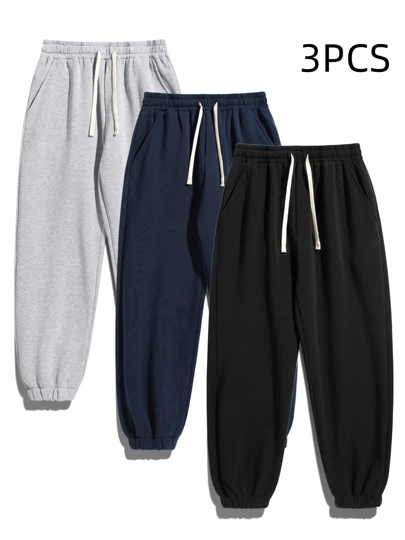 black + light gray + navy blue.