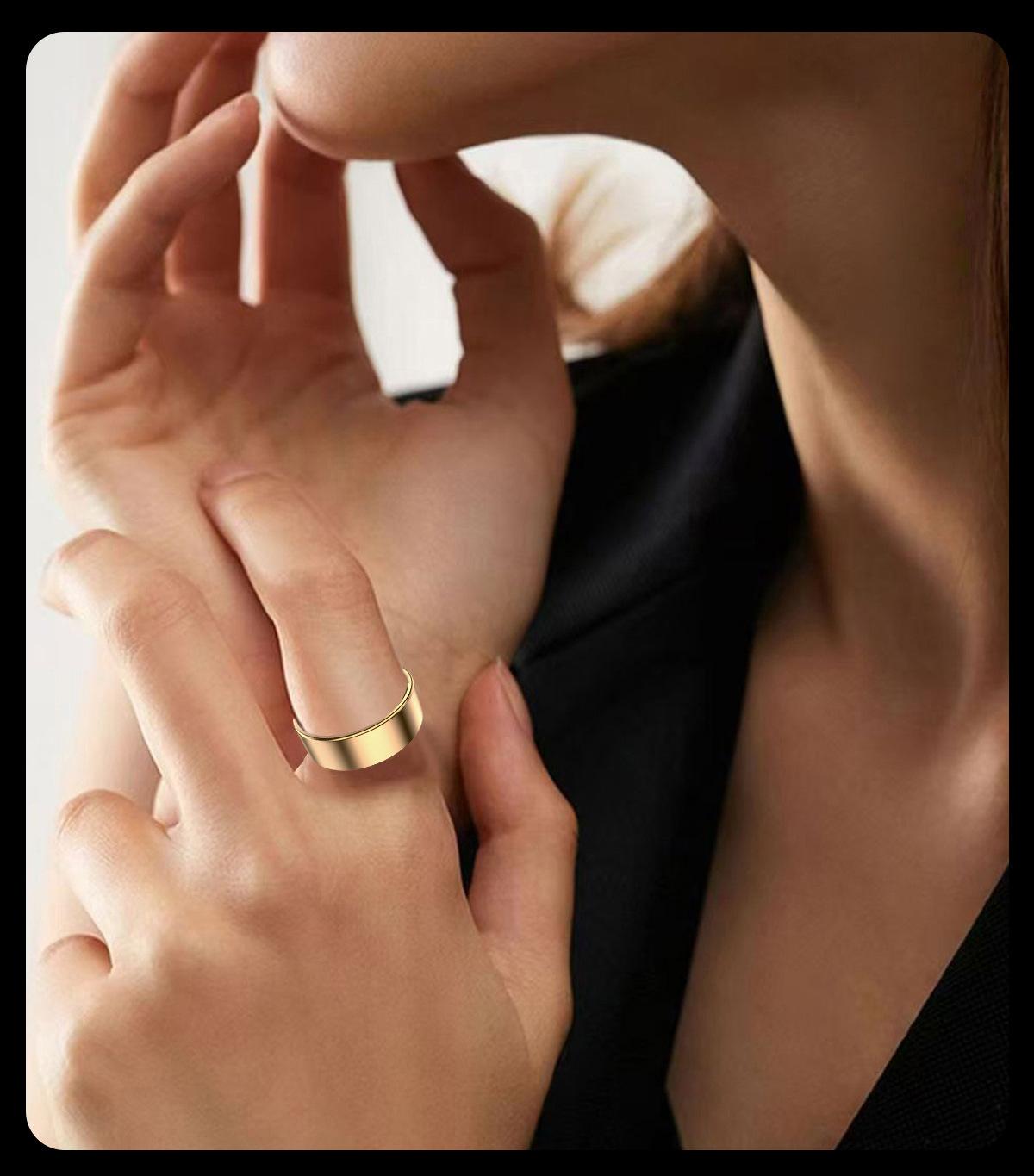 Wearable Smart Ring Tracker, Rechargeable & Long Battery Life Fitness & Activity Tracker with 24H Heart Rate Tracking, HRV, Blood Oxygen, Sleep Monitoring, Real-Time Data Sync to Phone, Gesture Control, Waterproof for Sports Wellness, Unisex Adults, Pedom