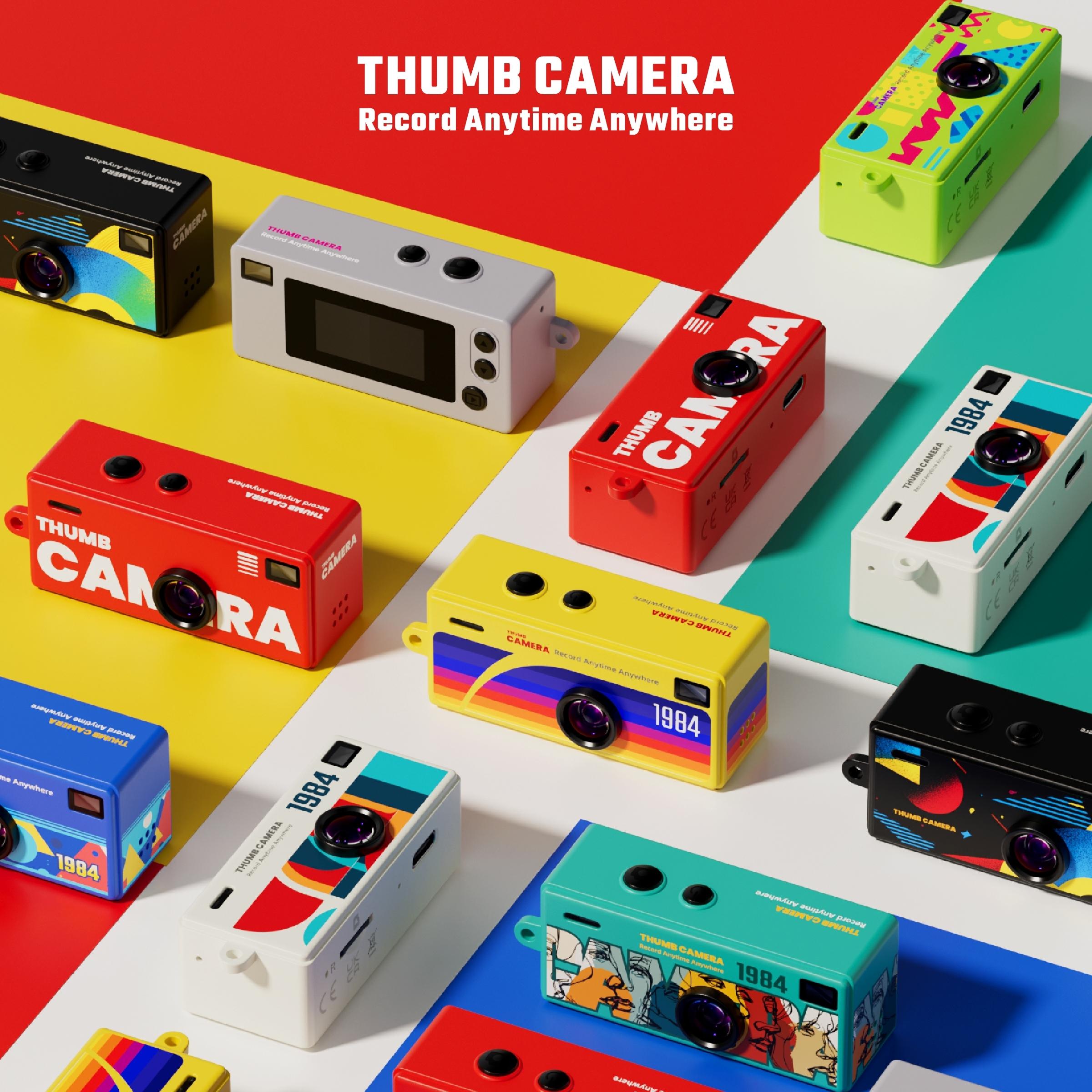 G6 Ultra-Compact Keychain Digital Camera: Retro Style, HD 1080p, Includes 8GB Memory Card—A Must-Have for Travel and Vlogging