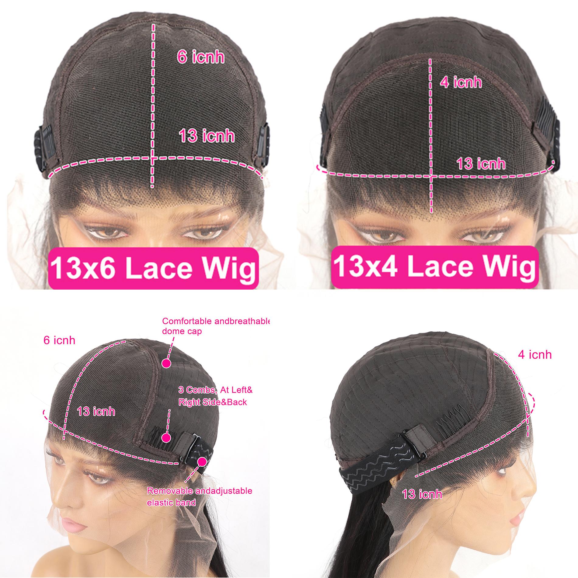 Bling Hair Deep Wave Lace Frontal Wigs 13x6 13x4 Hd Transparent Lace Frontal Human Hair Wigs For Women Curly Wave Human Hair Lace Front Wigs 180% Density TikTokShopHolidayHaul