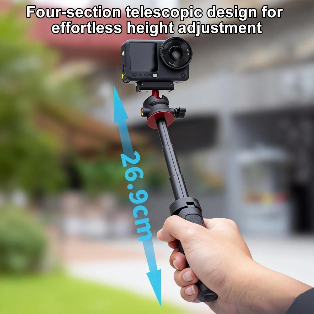 Mini Selfie Stick with 360 Degree Rotation, Tripod Stabilizer, Portable Travel Design, Video Recording/blogging Stand, Perfect Gift, Cellphone Accessories, Smartphone Camera Accessories