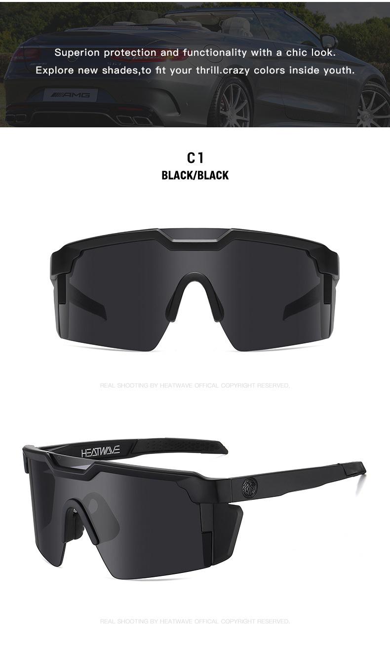ANSI Z87+ Polarized Square Unisex Sporty Sunglasses - Photochromic Polycarbonate Outdoor Eyewear, Anti-Glare Mirrored Lenses, Lightweight Durable Frame, Stylish Casual Design, Protective Case, Quality Accessories
