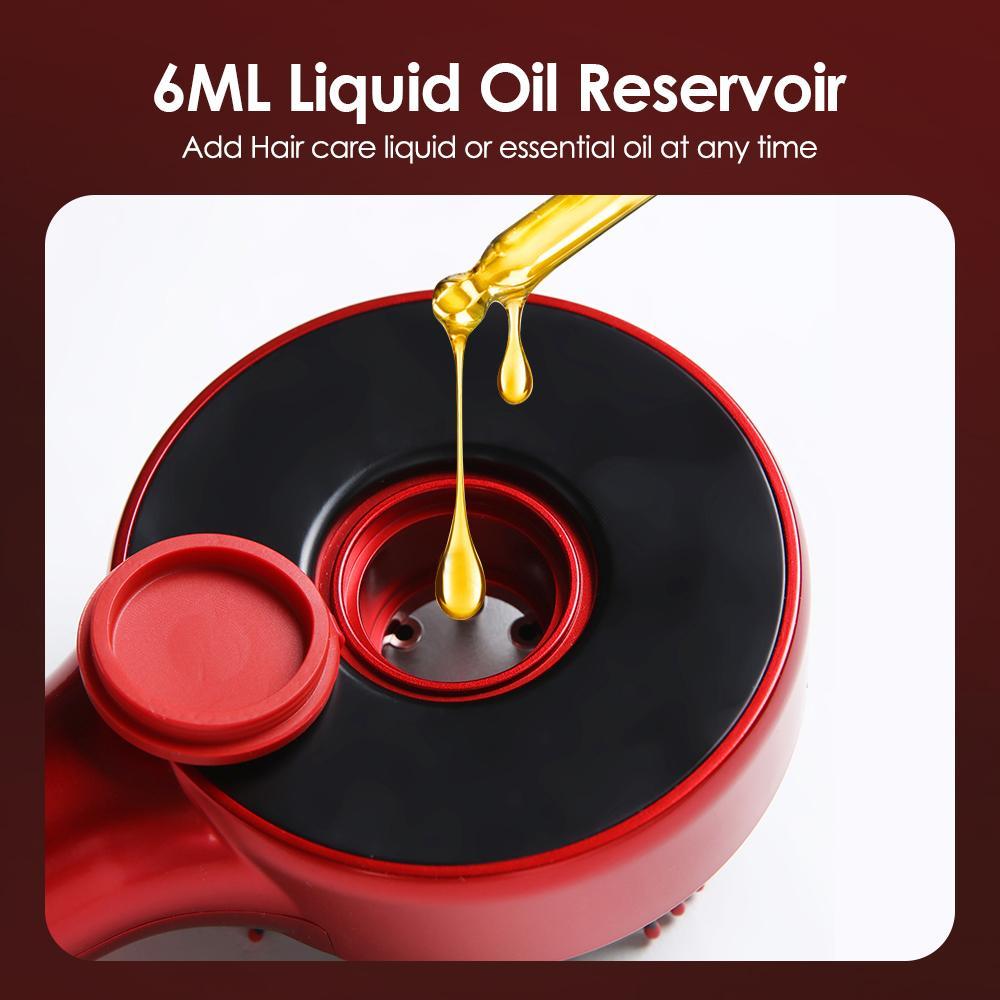 3in 1 Electric Scalp Massage Comb, Hair Oil Applicator Scalp Massager, Electric Scalp Massager Brush - for Head Relaxation & Beauty Care, Perfect Gift for Women And Men.