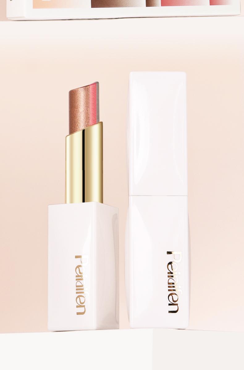 3 Shades Gradient Eyeshadow Stick Highlight Transition Outline Vivid 3D Long Lasting Easy To Blend