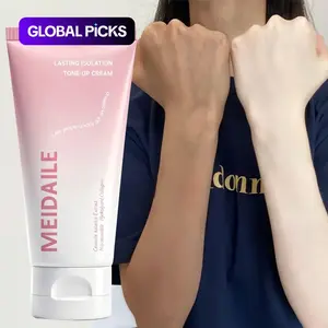 MEIDAILE Tone-up Cream,Tone Up Body Cream Makeup,No-makeup Cream,Quick Skin Tone Balancer – Evens Out Complexion - No Makeup Natural Look - Long-Lasting Hydrating, Moisturizing & Sebum Control Face and Body – Vegan, No Animal Tested – 1.76oz