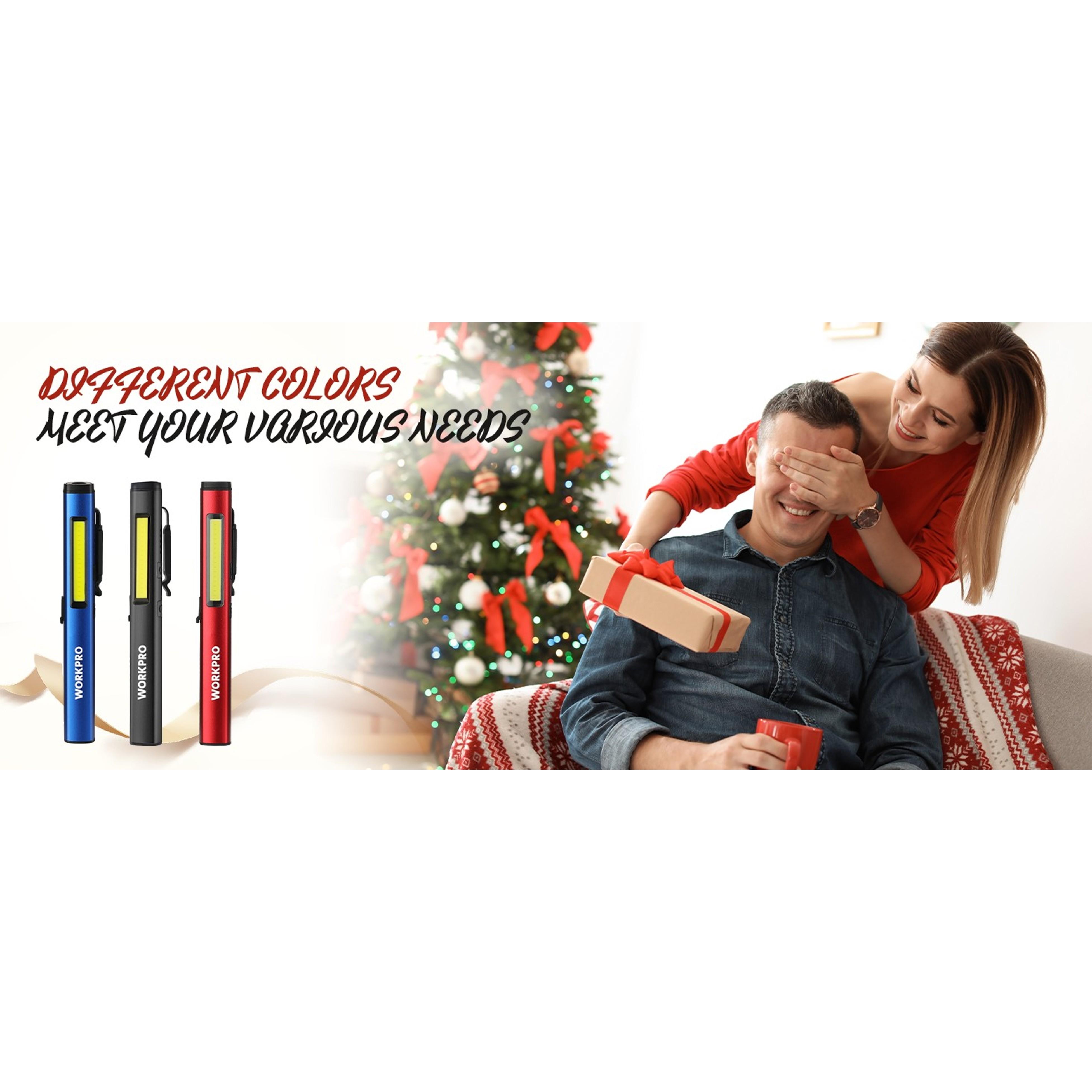 Rechargeable Pen Light, 450 Lumen LED Flashlight with UV Light, Compact Pocket Dual Light Sources for Inspection, Repair Work, and Pet Stain DetectionGift Rechargeable Pen Light, 450 Lumen LED Flashlight with UV Light, Compact Pocket Dual Light Sources for Inspection, Repair Work, and Pet Stain DetectionGift