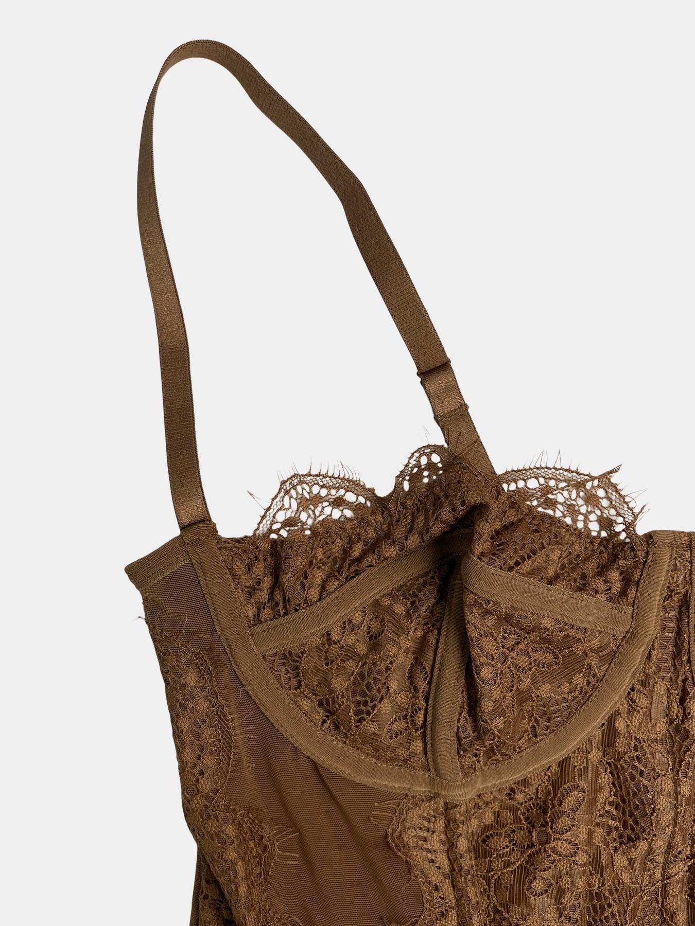 Women's Lace Mesh Transparent Halter Lingerie Bodysuit, Heart Neck Adjustable Straps, Fitted Plain Design, Casual Style, One Piece