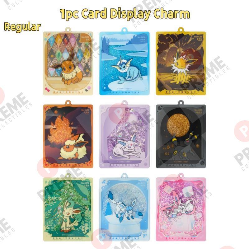 Pokémon TCG Chinese CSV9.5C Eeveelutions Glitter Keychain Card Display Gift Box -Sylveon,Umbreon,Leafeon...(2 Terastal Gathering Booster Packs + Holo Card +Glitter Card Display Keychain) Pokémon TCG Chinese CSV9.5C Eeveelutions Glitter Keychain Card Display Gift Box -Sylveon,Umbreon,Leafeon...(2 Terastal Gathering Booster Packs + Holo Card +Glitter Card Display Keychain)