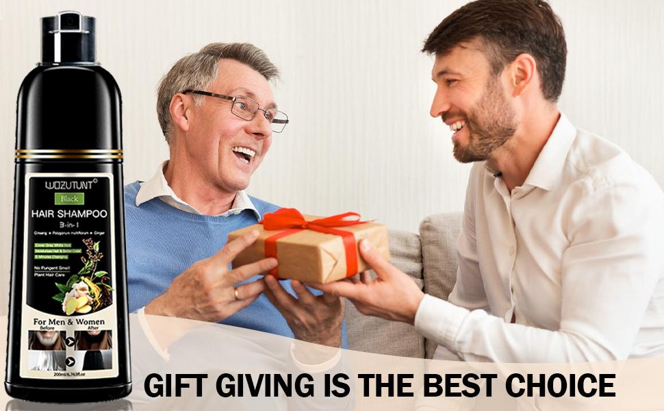 200ml 3-in-1 Black Hair Dye Shampoo Herbal Formula with Ginseng Covers Gray Hair Natural Plant Haircare Hair Mousse Conditioner Gentle 200ml 3-in-1 Black Hair Dye Shampoo Herbal Formula with Ginseng Covers Gray Hair Natural Plant Haircare Hair Mousse Conditioner Gentle