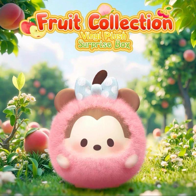 【Holiday Gift】Disney Ufufy Fruit Blind Box - Cute Plush Collectibles for Kawaii Lovers & Desk Decor!kawaii collectibles, cute desk decor, fruit anime merch, TikTok unboxing| Shopping Bag  , Holiday & Holiday Haul