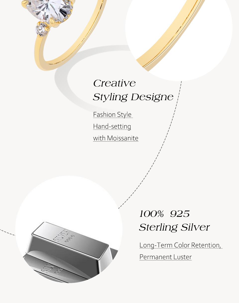 2CT Oval D VVS1 Color Synthetic Moissanite Ring for Women Engagement Wedding Fine Jewelry Gift Promise Ring R228