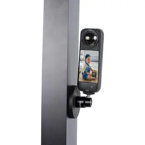 PellKing Magnetic Camera Mount for Insta360 X5 X4 X3-360° Adjustable Ball Head -Compatible with All Action Cameras on Cars, Boats, Metal Surfaces