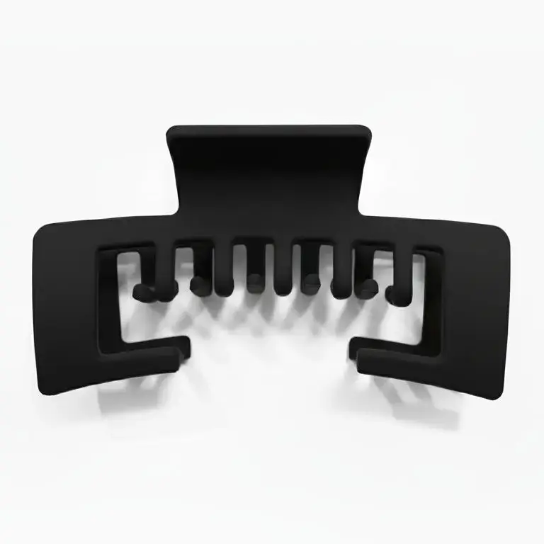 Claw Clip For Adjustable Hats With Double-Row Inner Claws For Superior HoldBLACK