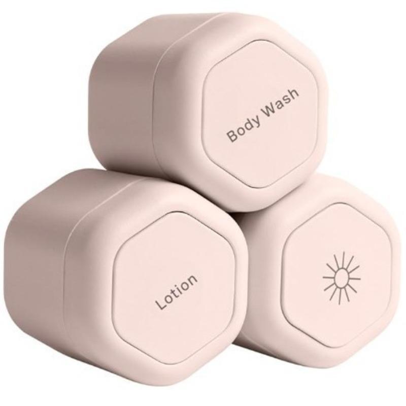 Travel Essentials Capsule Set, Portable Wash & Care Products, Compact Travel Capsules, Ideal for On-The-Go Use, Easy-To-Carry Containers