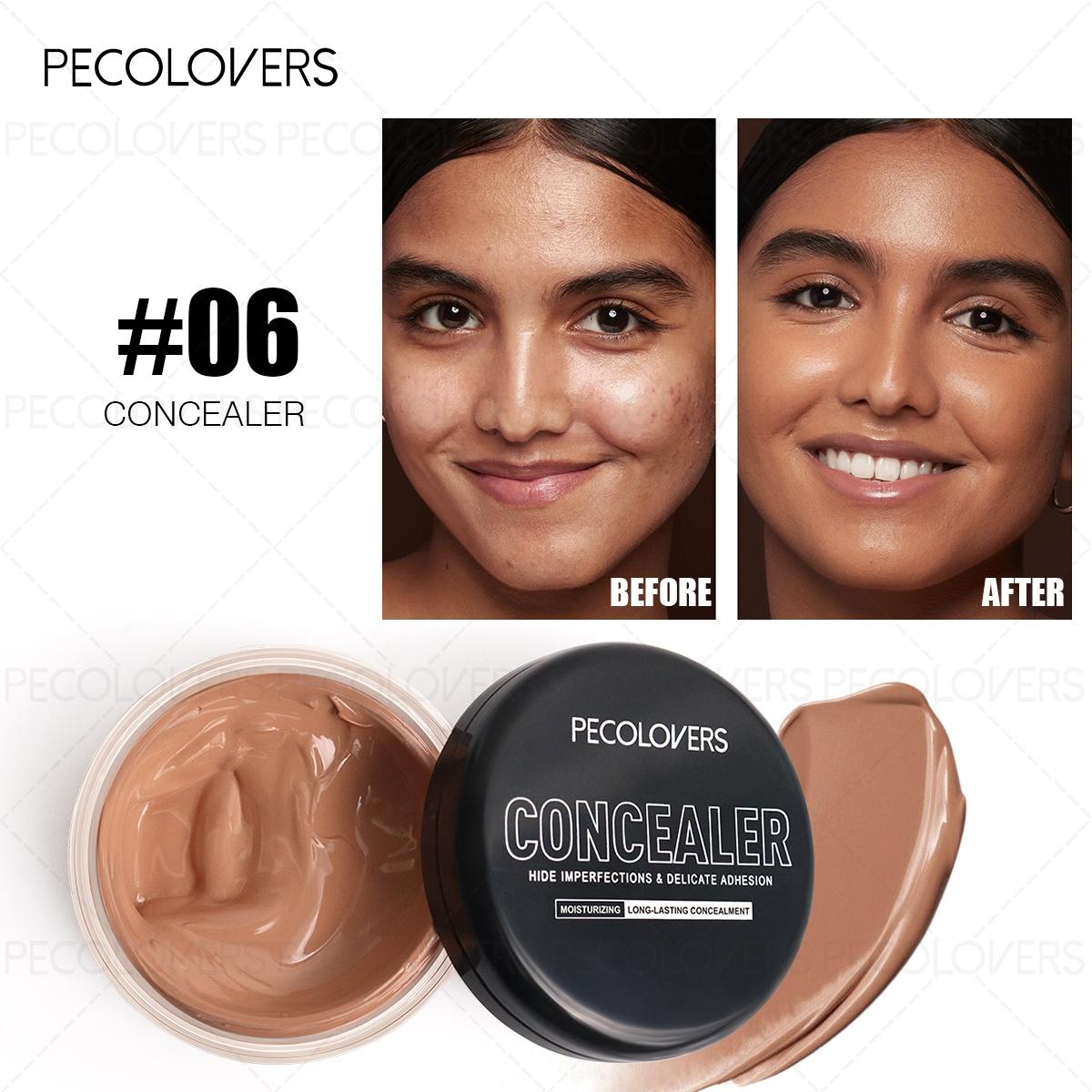 1pc All-Day Matte Full-Coverage Concealer - Transfer-Resistant Seal, Adaptable Color Technology & Universal Complexion Fit,, Buildable Layerable Coverage& Spot Correction Precision, Ideal for Evening Galas- Full Coverage Face Makeup