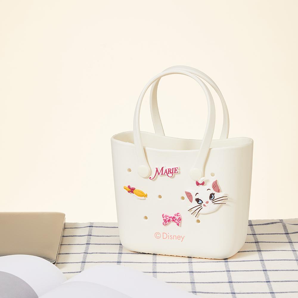 Disney Mini Handbag EVA Material Mini Tote Bag Cute Shoulder Bag Durable Bags For Girls Small Size Strawberry Bear Lucifer Marie Stitch With Handle Cute Hand Bags For Tutorial School Work Easter Baskets