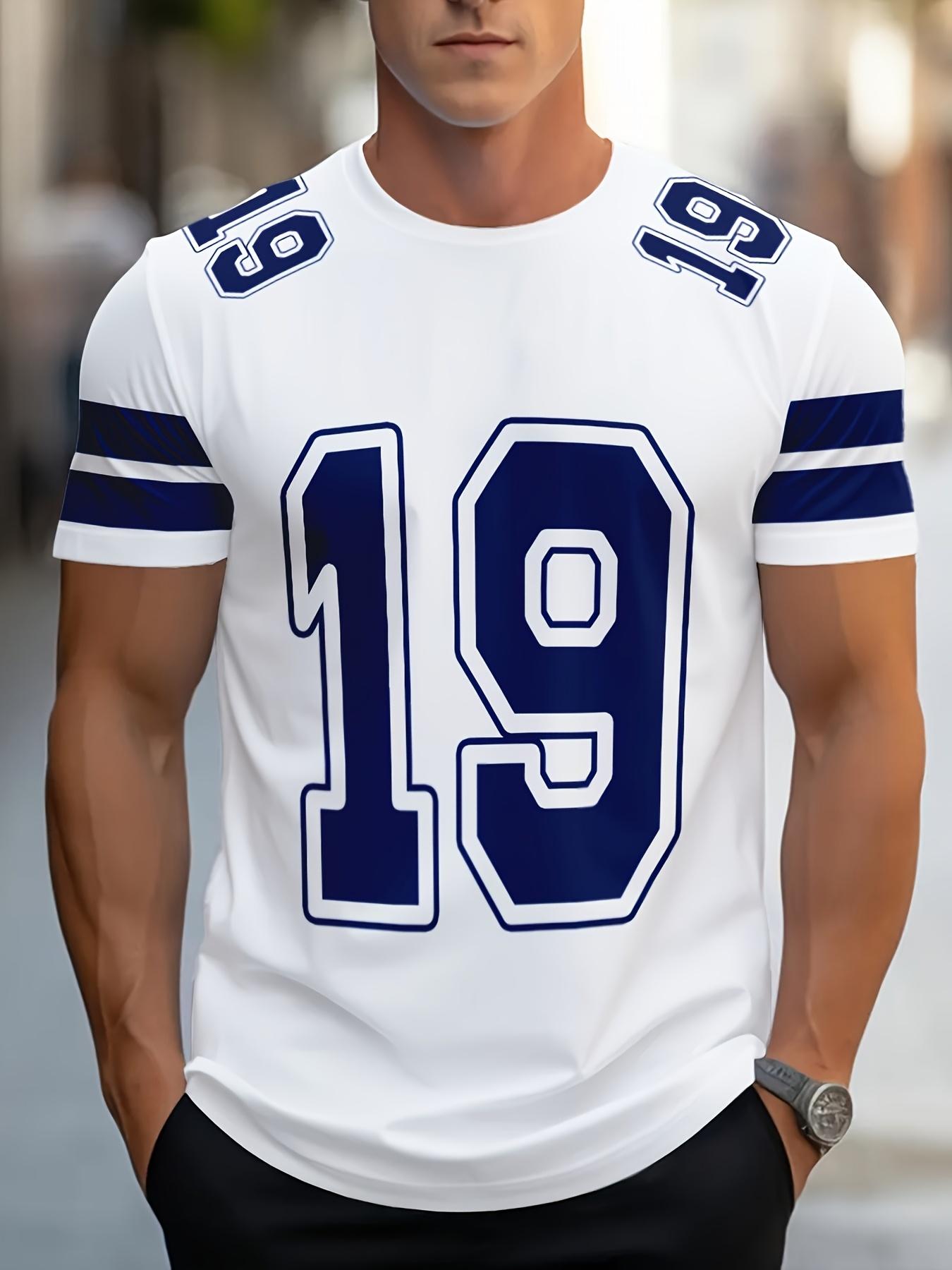Men's High Street Motorcycle Style Fashion 3D Printed Digital Pattern Short Sleeve Shirt, Casual Outdoor Sports Tee, All Seasons