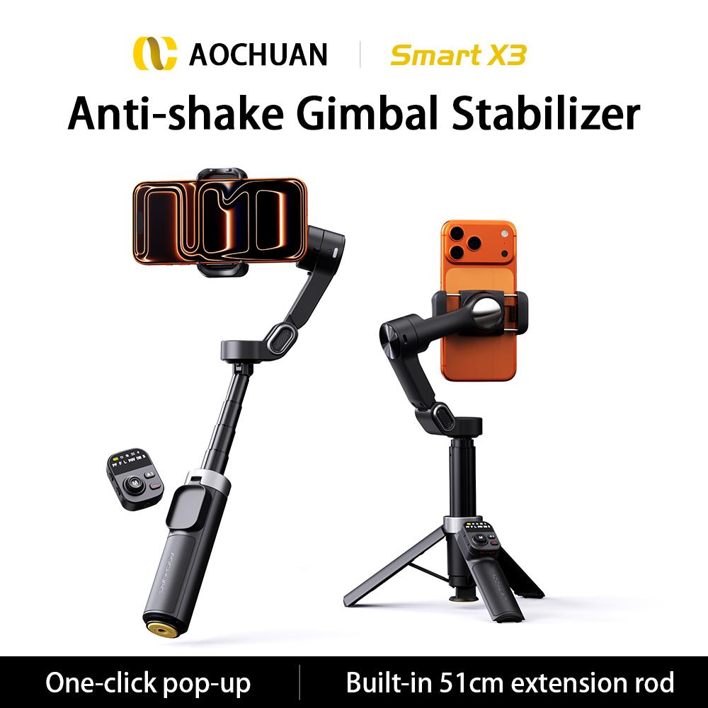 Handheld 3-Axis Anti-Shake Shooting Stand (1 Count), Rotating Automatic Face Tracking Stabilizer for Live Video, Phone Accessory for Content Creators, Smartphone Camera Accessories Handheld 3-Axis Anti-Shake Shooting Stand (1 Count), Rotating Automatic Face Tracking Stabilizer for Live Video, Phone Accessory for Content Creators, Smartphone Camera Accessories