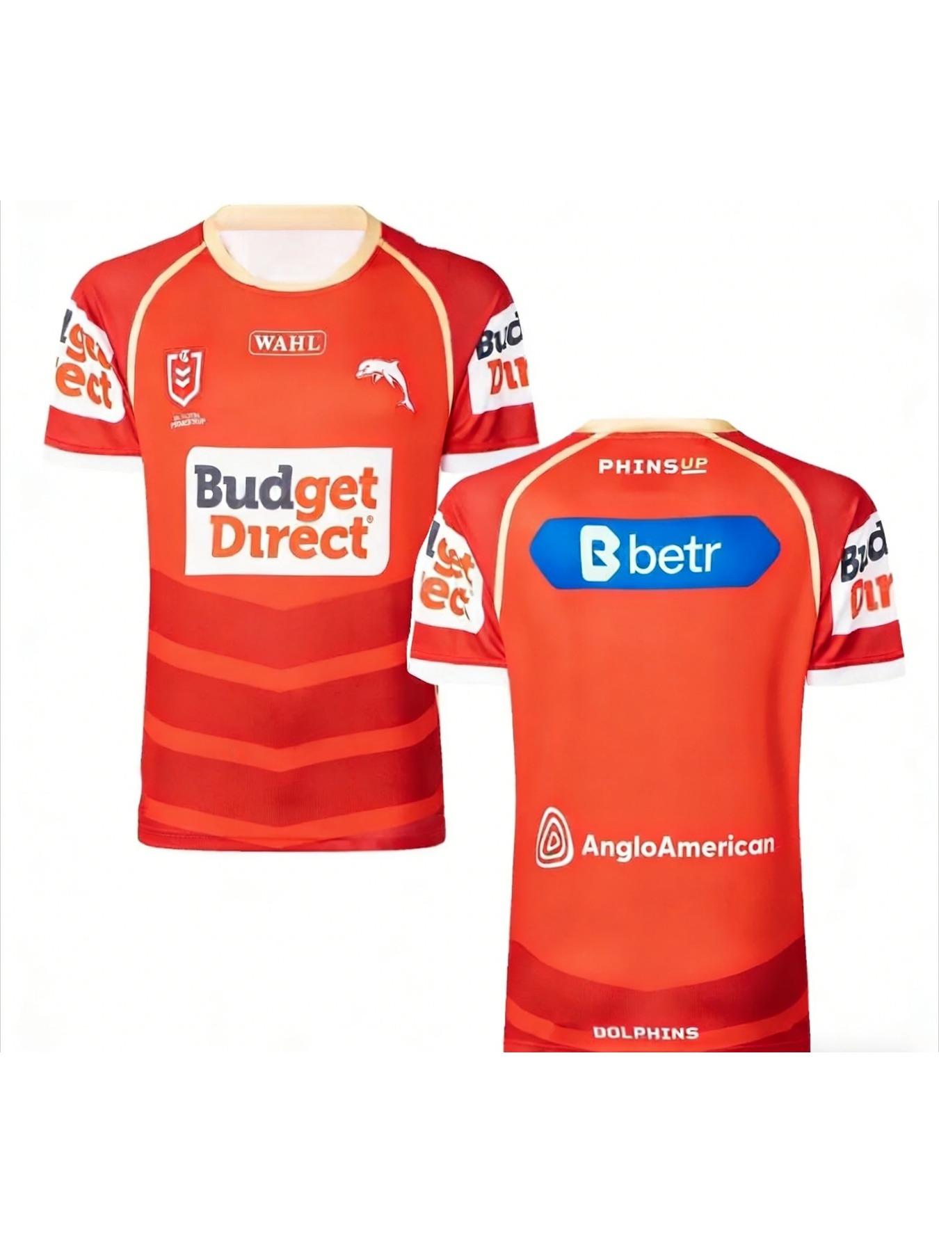 2026 Dolphin Team Home Jersey Men's Short Sleeved Training Suit Summer Football Shirt Sports Fitness Competition T-shirt