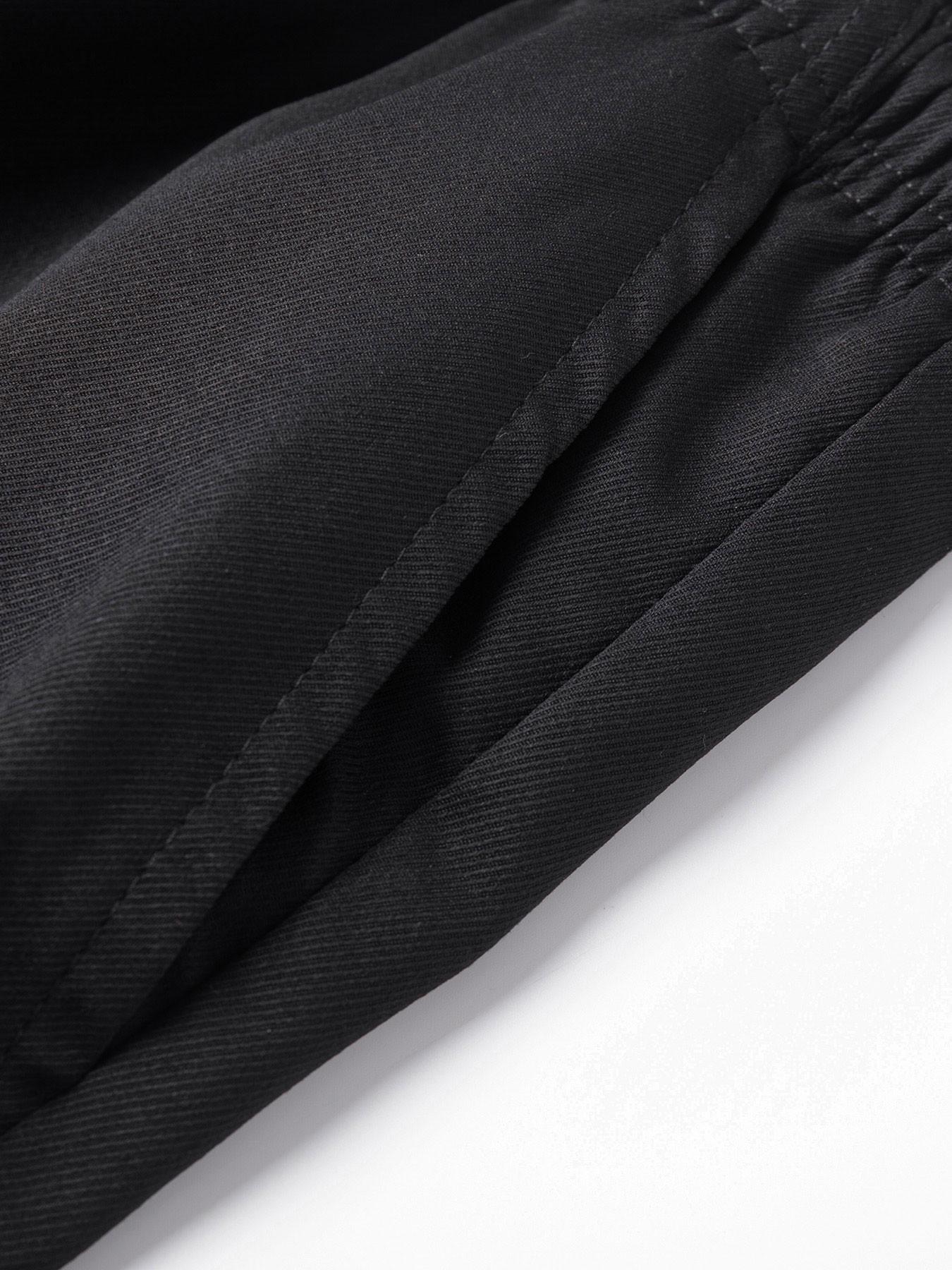 Men's Work Pants 3-Pack, Casual Tie-Waist Loose Fit Straight Leg, Multiple Pockets, Breathable Lightweight Streetwear, //