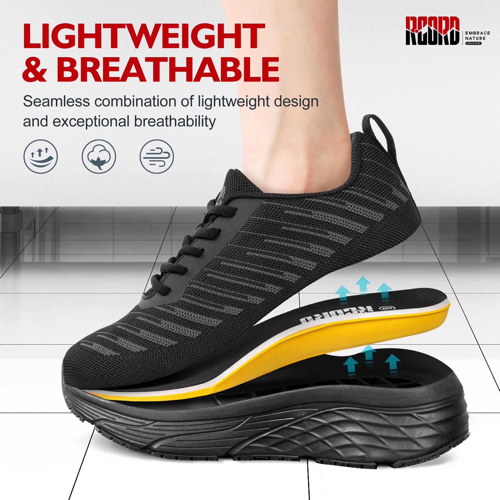 R CORD Women's Shoes Black Work Shoes Waterproof Non-Slip Walking Shoes Professional Food Service Shoes Chefs Standing All Day Slip-On Shoes zapatos para trabajar en restaurante nurse shoes Kitchen SpringStatements R CORD Women's Shoes Black Work Shoes Waterproof Non-Slip Walking Shoes Professional Food Service Shoes Chefs Standing All Day Slip-On Shoes zapatos para trabajar en restaurante nurse shoes Kitchen SpringStatements