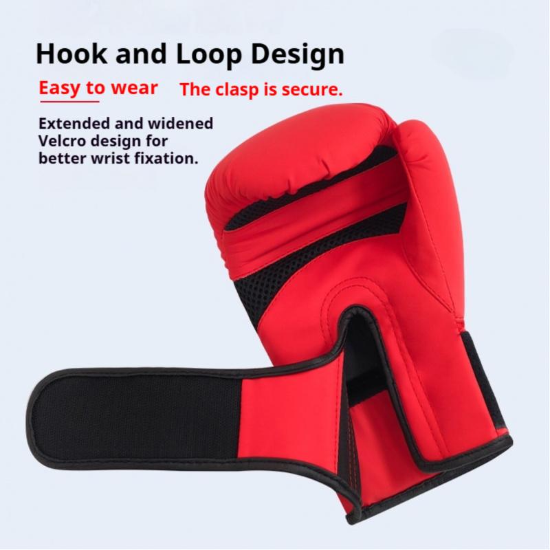 Boxing Gloves for Kids Adults Training Sparring Punching Bag Muay Thai Kickboxing Heavy Duty Padded Professional MMA Gloves