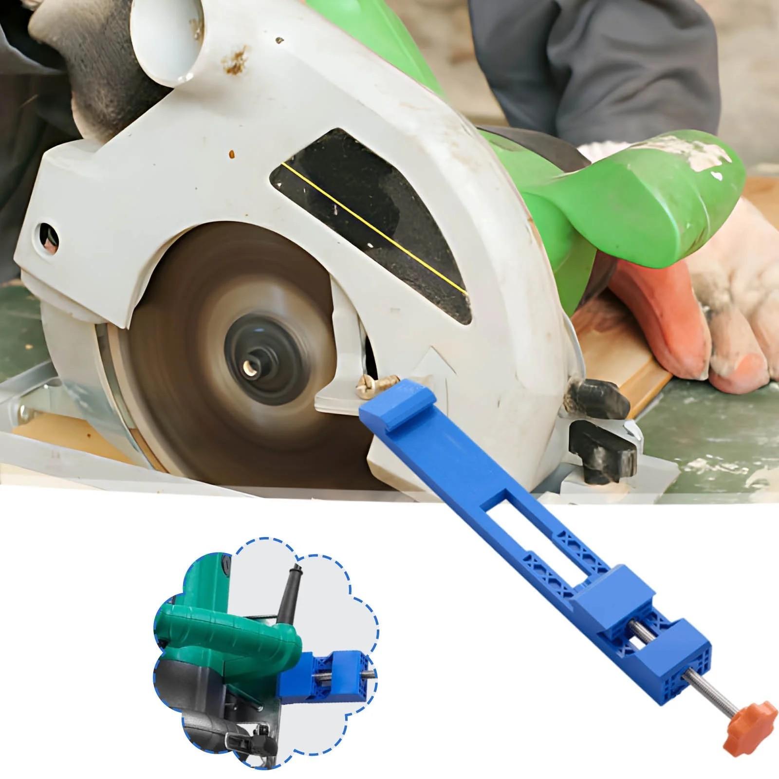 Adjustable Cutting Machine Base Guide, Electric Circular Saw Milling Positioning Clamp, Precision Wood Cutting Guide, Woodworking Tools, Specially Designed for Precision Cutting and Milling Tasks, Power Tools