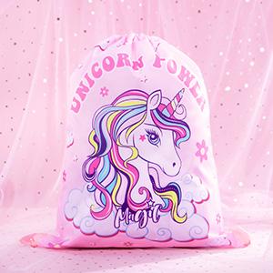 Tiblue Unicorn Themed Gifts Valentine's Day Gifts with Glow-in-the-Dark Blanket, Purse, Cup, and Jewelry Box Springtok