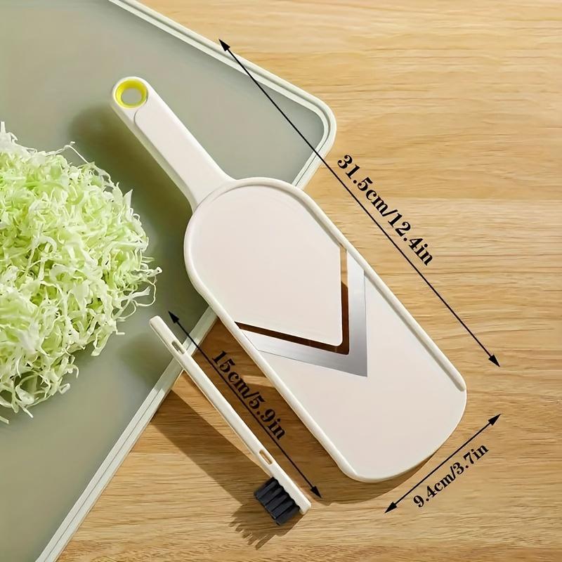 Vegetable Chopper Quickly Slices/cuts Cabbage, Cabbage Cutting Shredder, Sharp Blades + Ergonomic Handle, Easy Clean, Perfect for Home Chefs & Meal Prep, Vegetable Slicer, Vegetable Slicer Dicer, Vegetable Cutter, Kitchen Gadgets