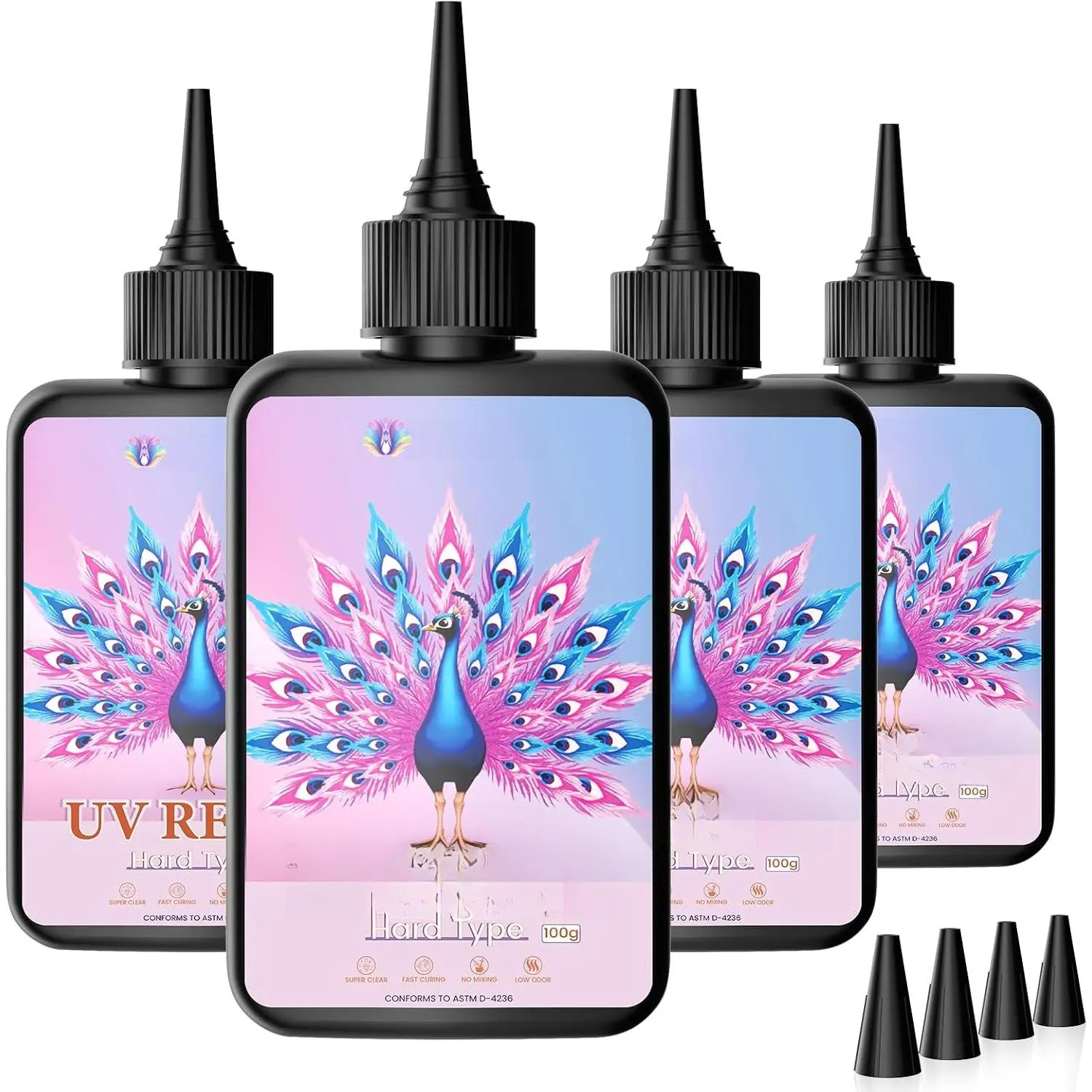 UV  400 Grams for Art Craft Coating  Making |  Clear Hard Type  Curing No Yellowing Low Odor for DIY