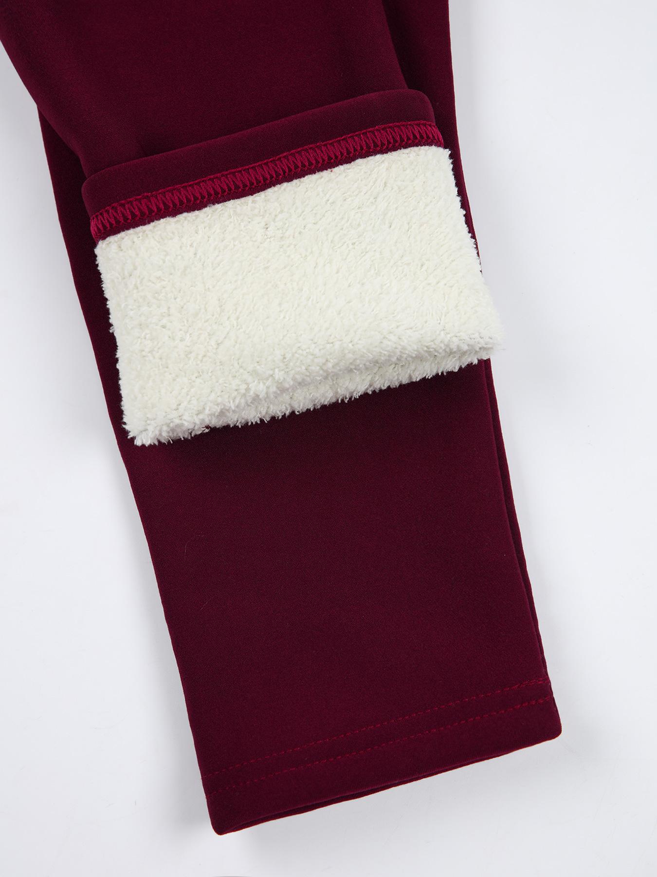 Women's High-Waisted Yoga Leggings with Fleece Lining, Tight Fit Warm Winter Workout Pants for Fitness Running Outdoor Activities