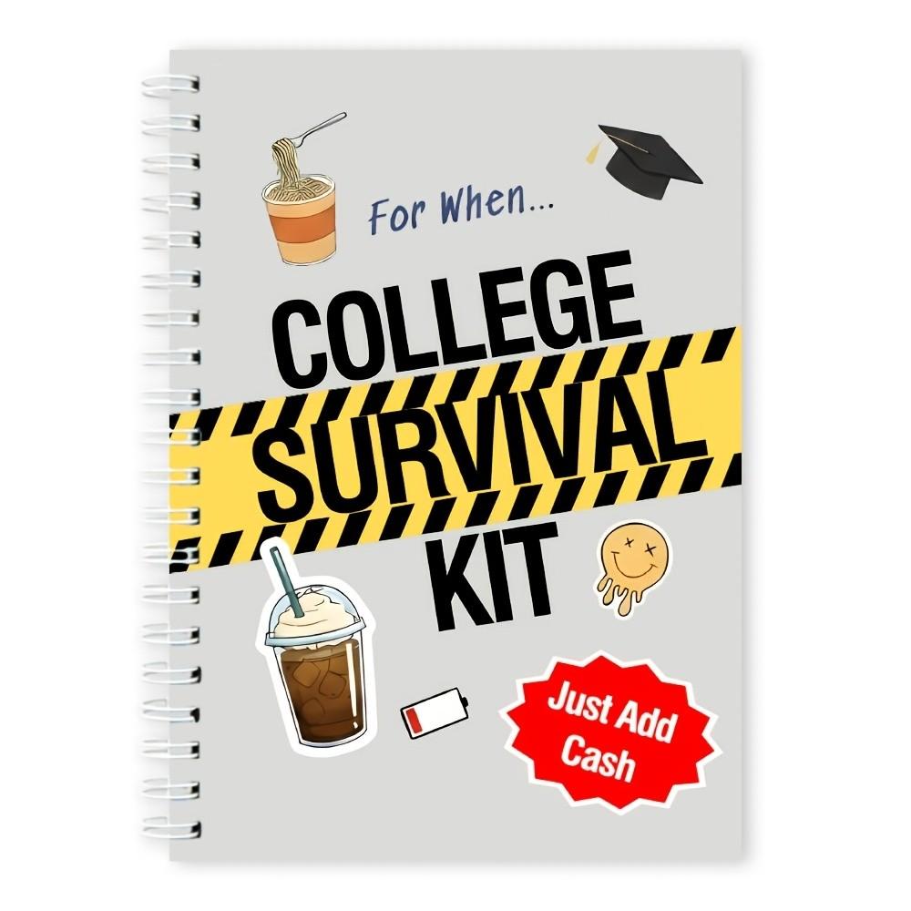 Life Skills 101: All-In-One College Essay Notebook, Includes 30 Pages Budget & Goal Tracking Sheets, Shopping List, Essential Tools for Independent Living
