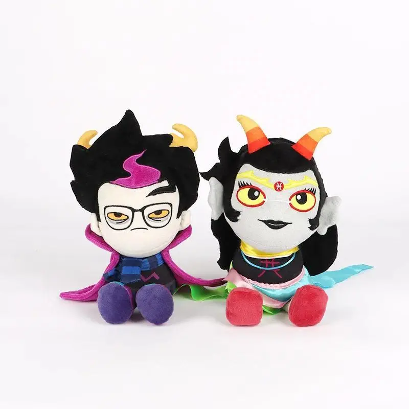 Homestuck Eridan Ampora Plush Feferi Stuffed Toys Plushie Dolls Anime Peripherals Birthday Christmas Gift