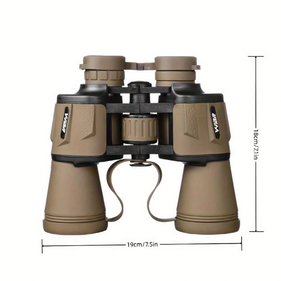 10x50 Adult High-Power Telescope, Waterproof Compact Low-Light High Powered Outdoor Binoculars, Ideal for Birdwatching, Hunting, Camping, Hiking, Travel, Stargazing, Gift