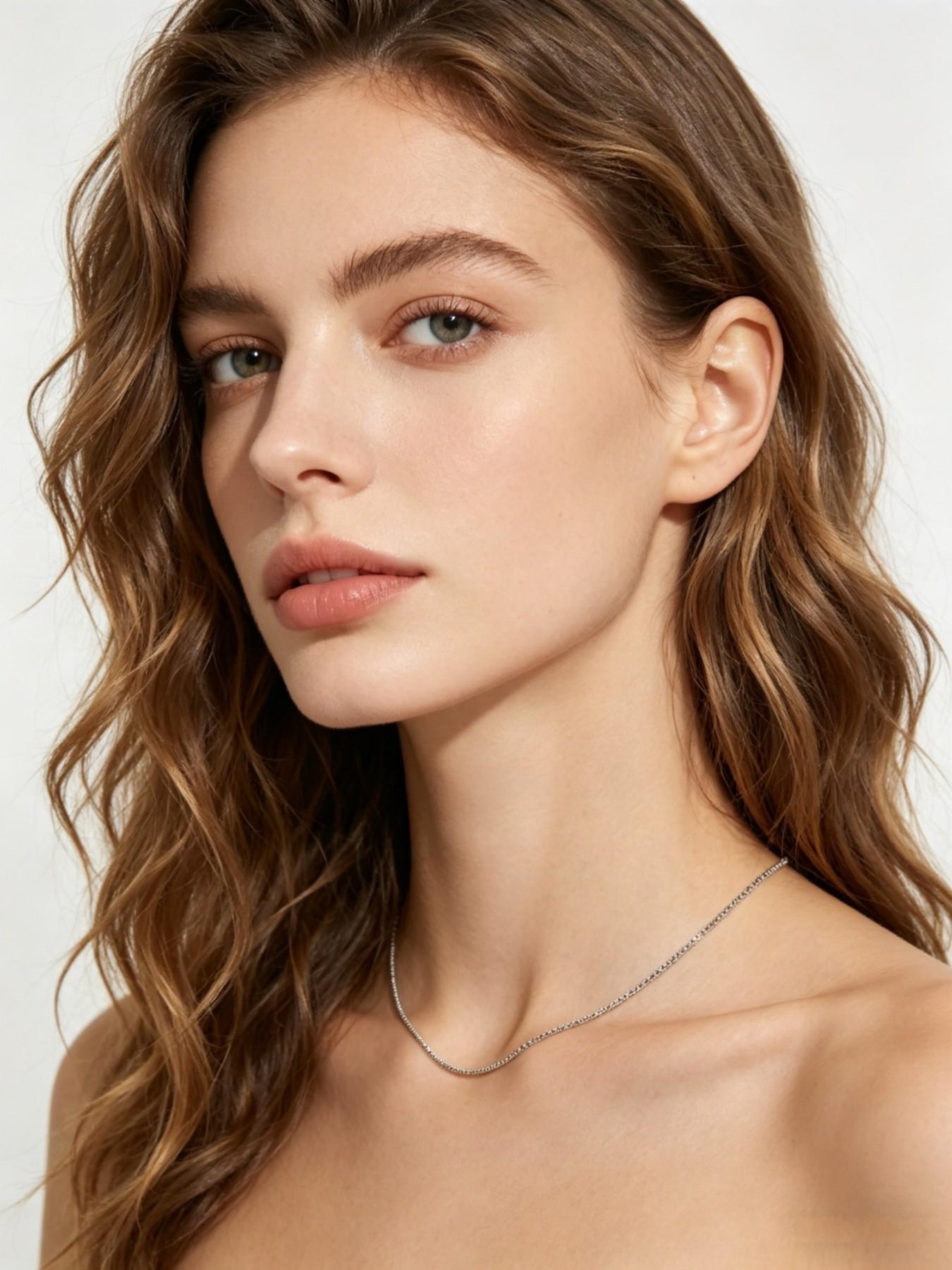 17-Piece Ring Necklace Set, Vintage Silver Color Stackable Rings, Stainless Steel Pearl Necklace, Y2K Gothic Punk Jewelry, Gift for Friends