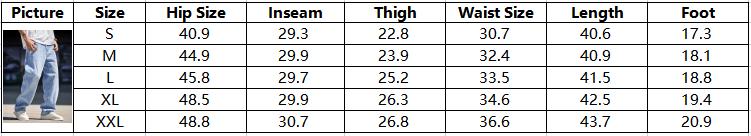 High Waist Spring To Summer Loose Jeans Fall Baggy Straight Leg Denim Pants Trousers