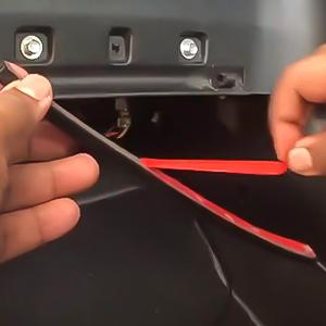 Nilight  4PCS 48 LED Interior Lights DC 12V Multicolor Music Car Strip Light Under Dash Lighting Kit with Sound Active Function and Wireless Remote Control tailgate  dealsforyoudays