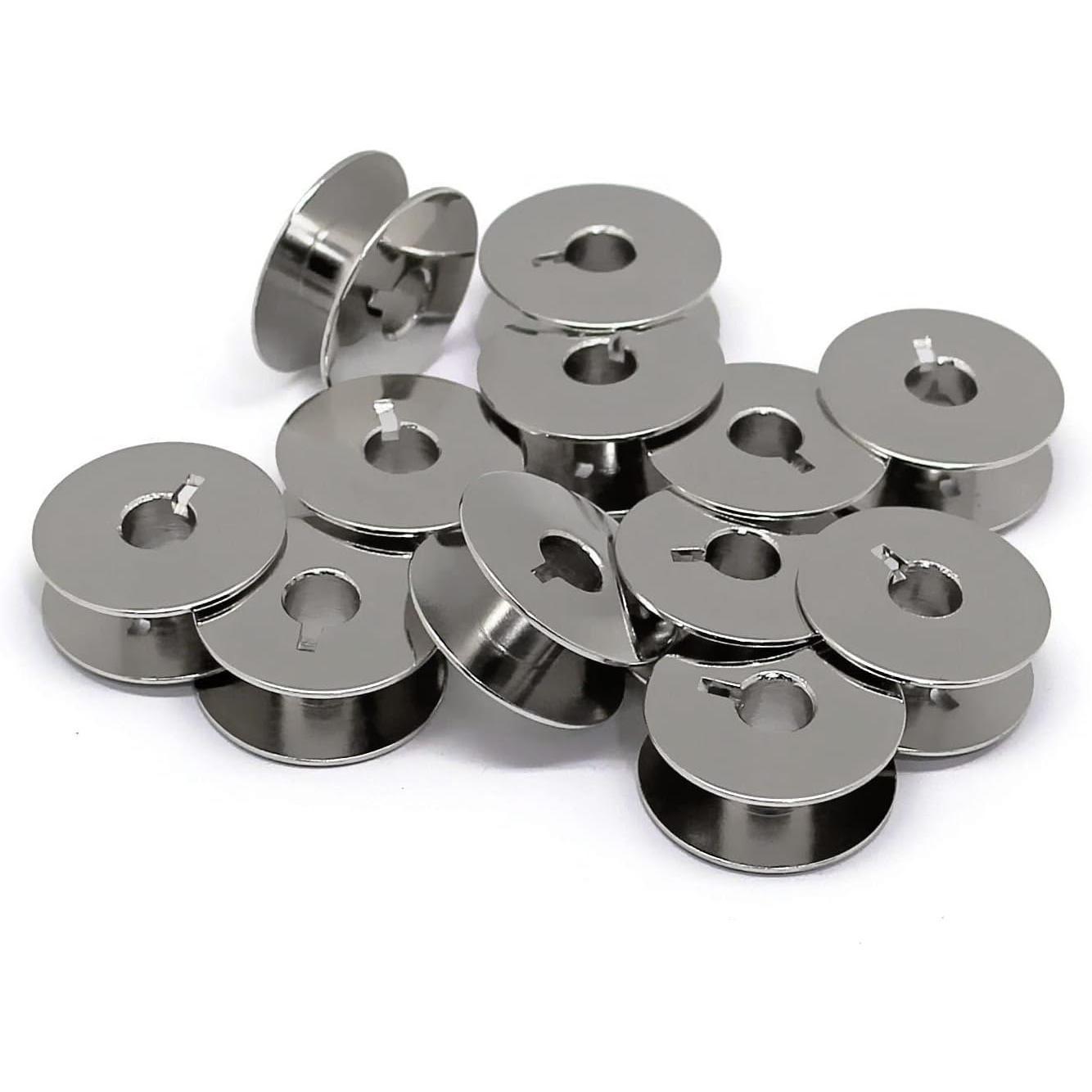 50pk Metal"L" Bobbins Compatible with Sewing Machine   Lock Juki- (55623S) - (SA159) - (H12413002)