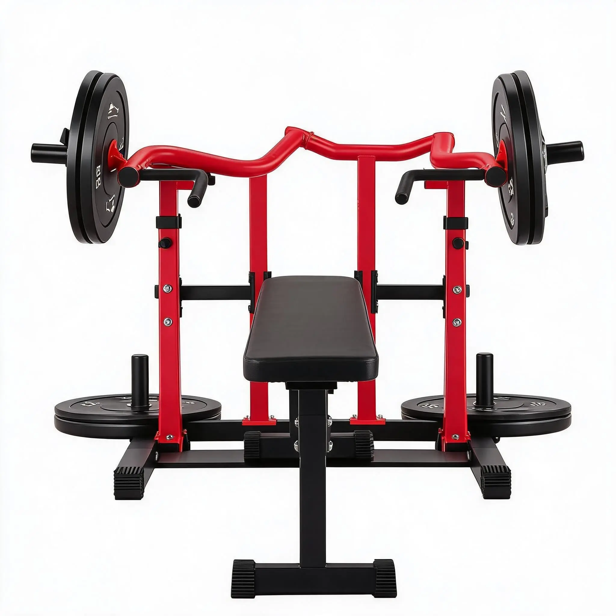 Garvee Chest Press Machine – 1250LBS, Adjustable Bench, Converging Arms