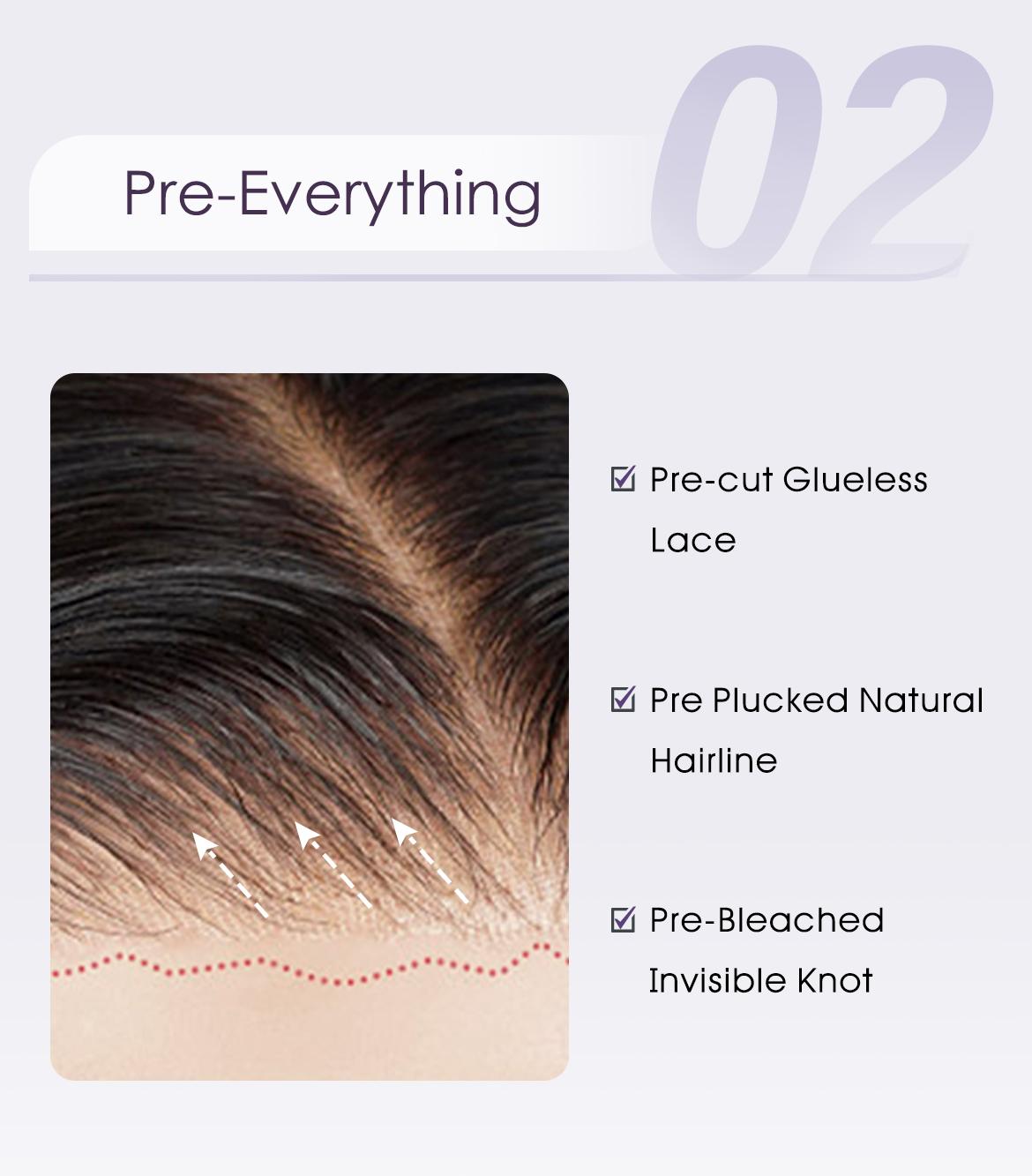 【Upgraded Drawstring】Wavymy Wear Go C-Part 7x5 Bye-Bye Knots Wig Quick Glueless & HD Lace Pre Cut Body Wave Invisible Knots With Invisi Drawstring With Baby Hair 250% Density 【Upgraded Drawstring】Wavymy Wear Go C-Part 7x5 Bye-Bye Knots Wig Quick Glueless & HD Lace Pre Cut Body Wave Invisible Knots With Invisi Drawstring With Baby Hair 250% Density