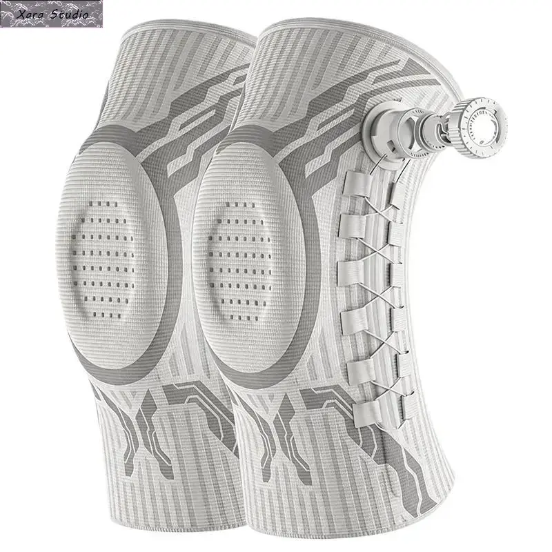 Adjustable Knee Support Brace, Dial-Fit Breathable Knee Sleeve with Secure Compression & Multi-Size Fit, Athletic Knee Support for Running, Gym, Walking, Cycling & Everyday Sports