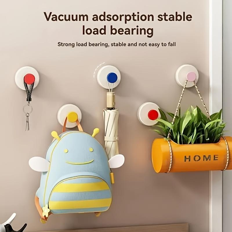 10pcs multifunctional hook suit, random color, strong wall hanging design without drilling